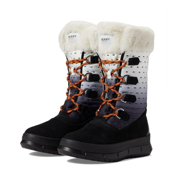 New Sperry Kittery Winter Snow Boot Wool Size 7 - Picture 2 of 9